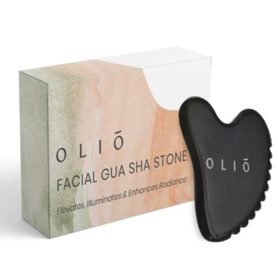 Gua Sha Stone - Black Obsidian